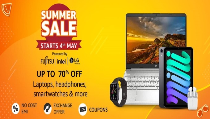 SUMMER SALE | Upto 70% Off on Headphones, Laptops & More + 10% Off on ICICI Bank Cards