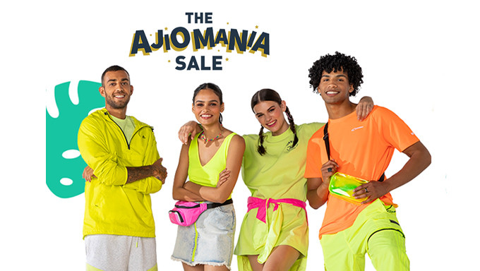 AJIO MANIA SALE | Flat 50% Off To 70% Off 8 Lakh+ Styles + Upto Rs.500 In Ajio Wallet (Sign Up)
