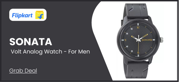 SONATA Volt Analog Watch - For Men