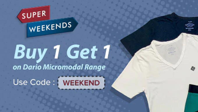 Almo Super Weekends Offer | Buy 1 Get 1 On Dario Micromodal Range Utility Pouch Worth Rs. 299