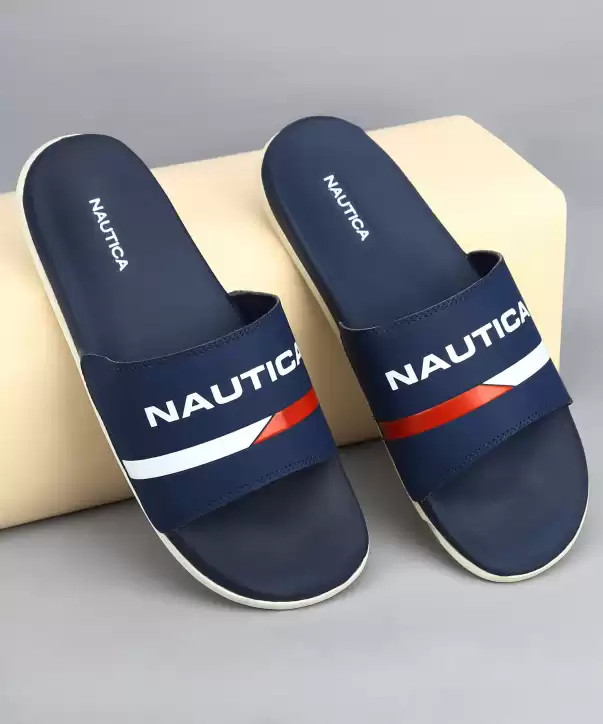 Men best sale nautica slides