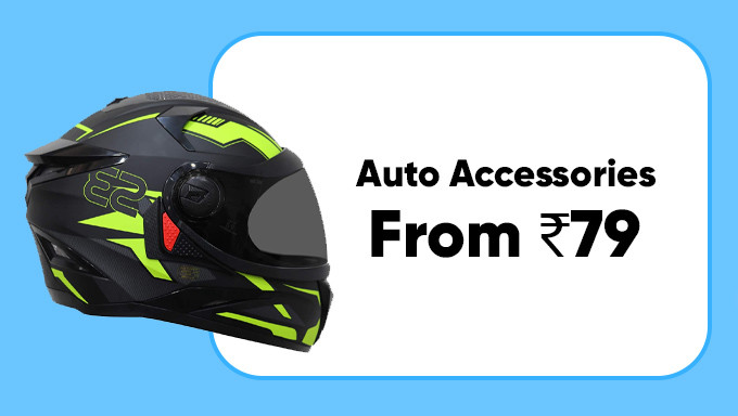 EOSS Auto Accessories | Upto 80% Off + Extra 10% Axis Discount / Paytm Cashback