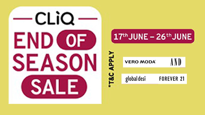 END OF SEASON SALE | Upto 50 - 80% Off On Range Of Fashion Products