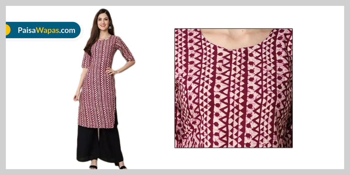 Buy red long kurtis under 300 in India @ Limeroad-hanic.com.vn