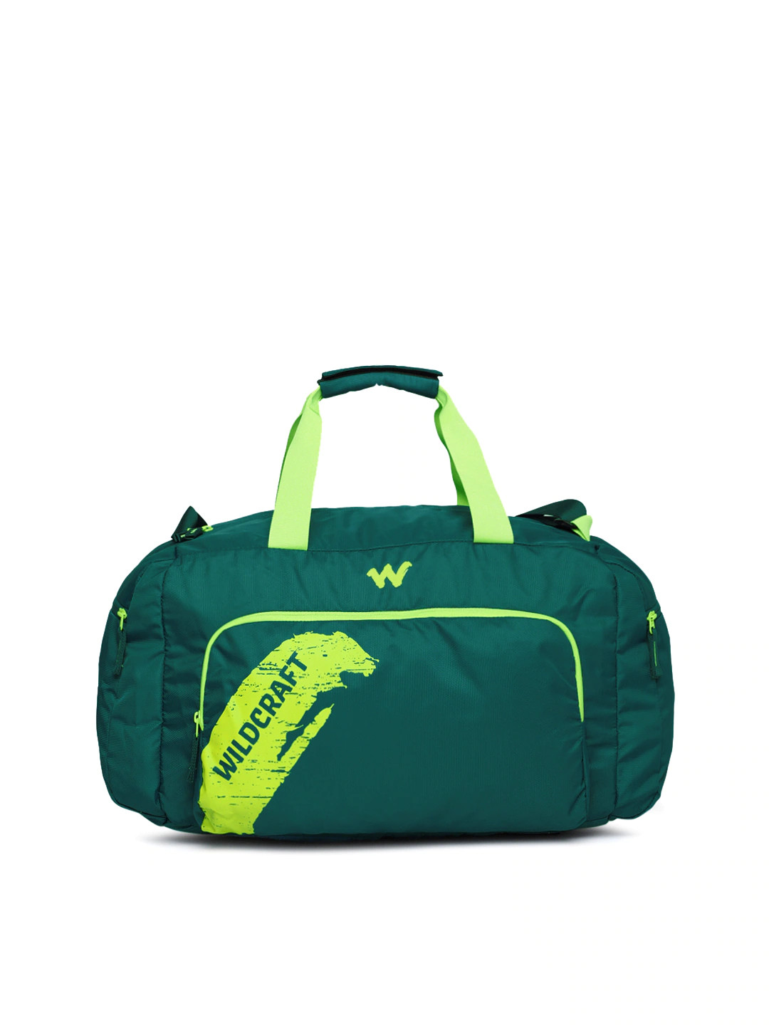 Buy Wildcraft Unisex Green Printed Flip Duf 2 Duffel Bag - PaisaWapas