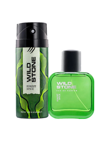 Wild Stone Men Pack Of 2 Forest Spice Deodorant & Perfume EDP