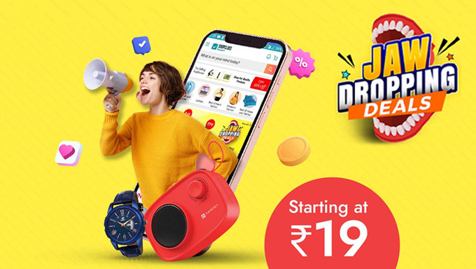 Shopclues Jaw Dropping Deals | All Time Favourites Starts At Rs.19