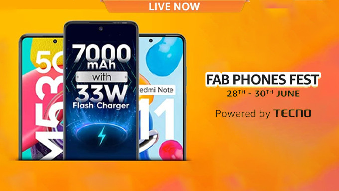 FAB PHONES FEST | Upto 40% Off + Extra 10% SBI Card + No Cost EMI & Exchange