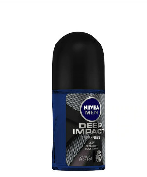 Nivea Men Black Carbon Deep Impact Freshness Roll-On Deodrant 50 ml