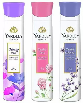 Buy Yardley London Deo Tripack For Women  