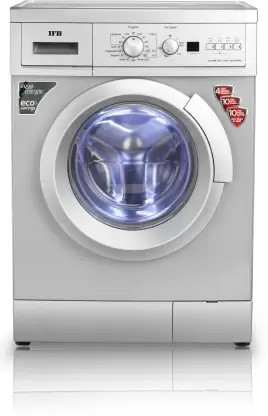 IFB 6.5 kg Aqua Energie, Laundry Fully Automatic Front Load with In-built Heater Silver (Elena SX 6510)