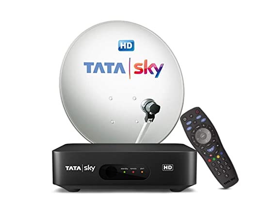 TATA SKY HD Connection with 1 month basic p