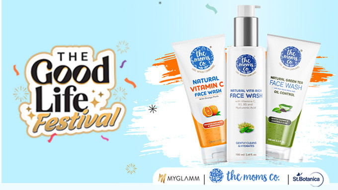 THE GOOD LIFE FESTIVAL | Upto 50% + 26% Cashback On All Makeup, Hair Care, Skin Care Products & More