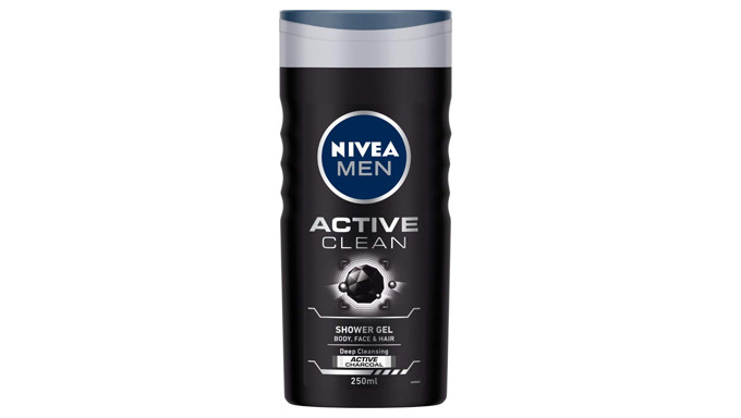 NIVEA Men Body Wash, Active Clean with Active Charcoal - PaisaWapas