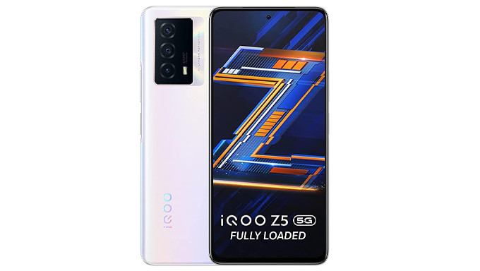 iQOO Z5 5G (Arctic Dawn, 8GB RAM, 128GB Storage) 