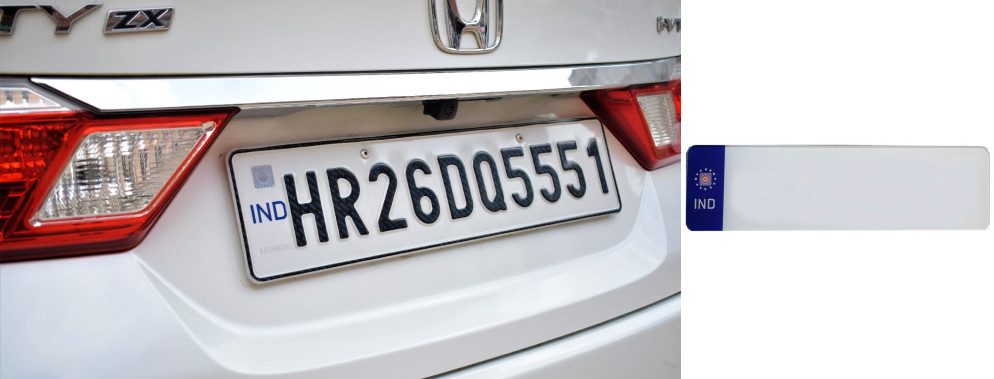 Coloured number plates and what do they signify | Laws of No. Plates