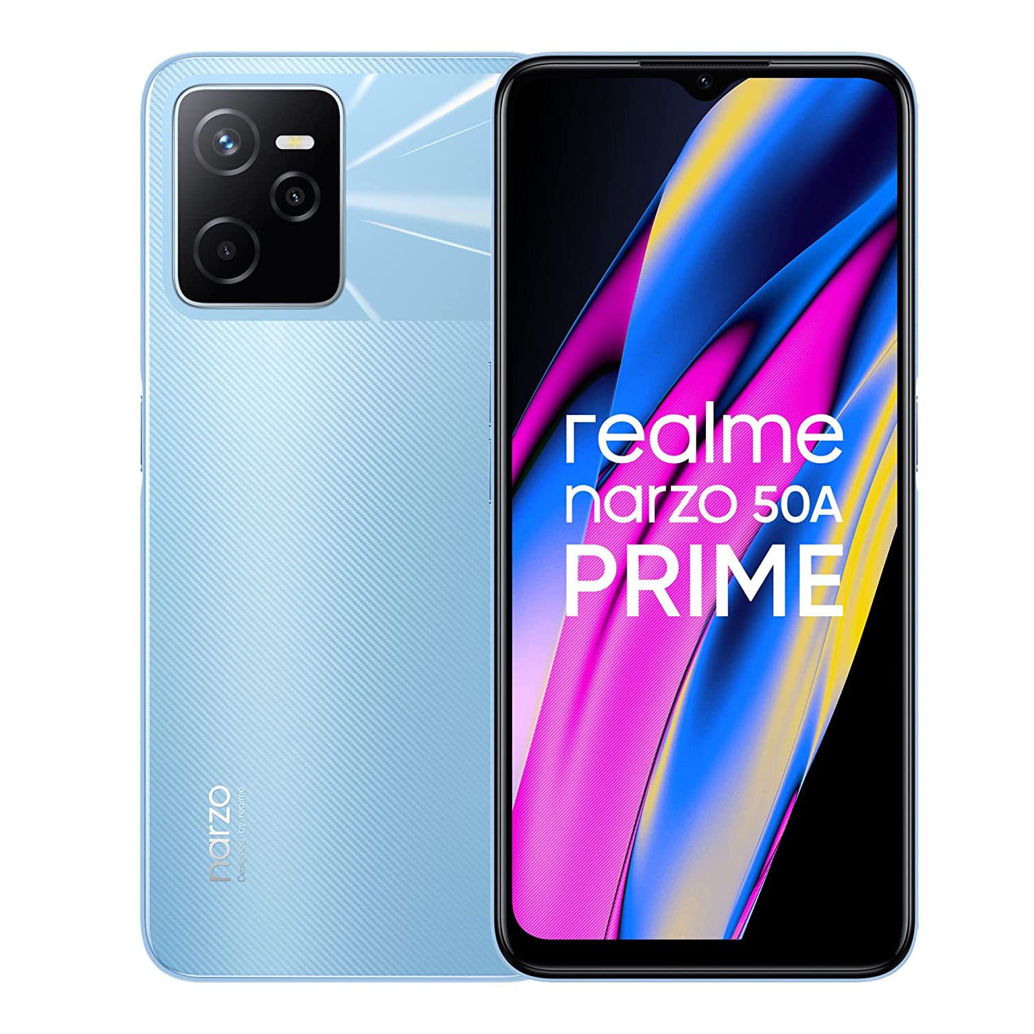 Realme narzo 50A Prime (Flash Blue, 4GB RAM+64GB Storage)