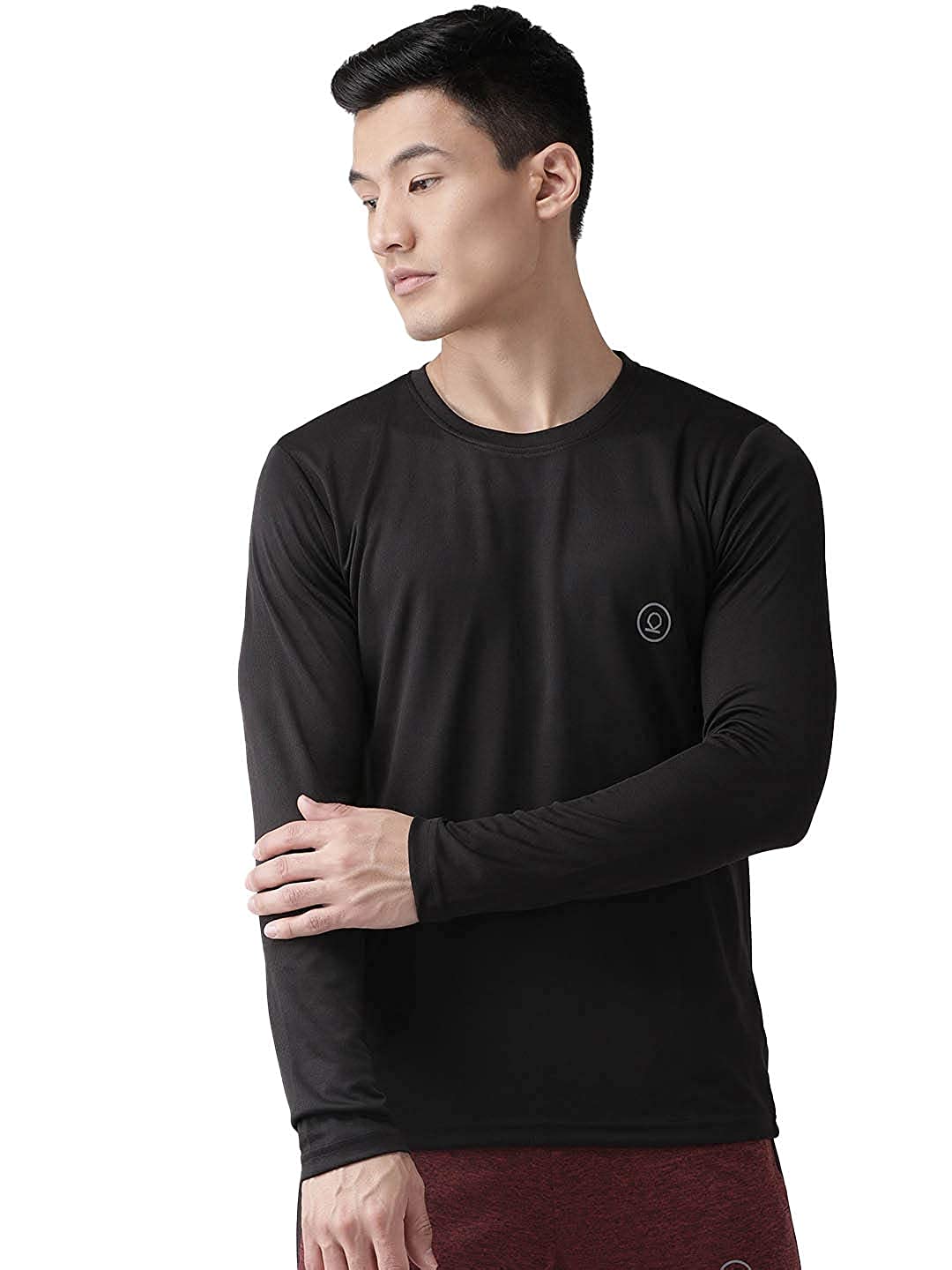 CHKOKKO Men's Regular Fit Full Sleeves Gym T-Shirt