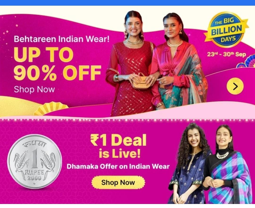 Dhamaka Offer On Indian Wear 