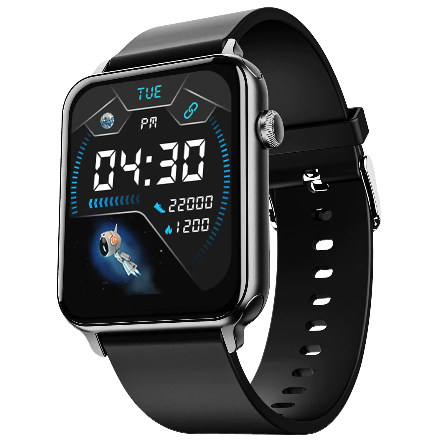 BoAt Wave Lite Smartwatch with 1.69 Inches(4.29cm) HD Display