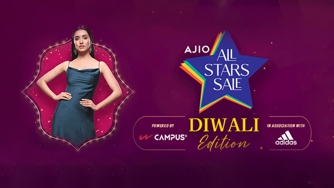 AJIO ALL STARS SALE | Flat 50% to 90% Off + Extra Rs.300 Off on Rs.999 + Free Shipping