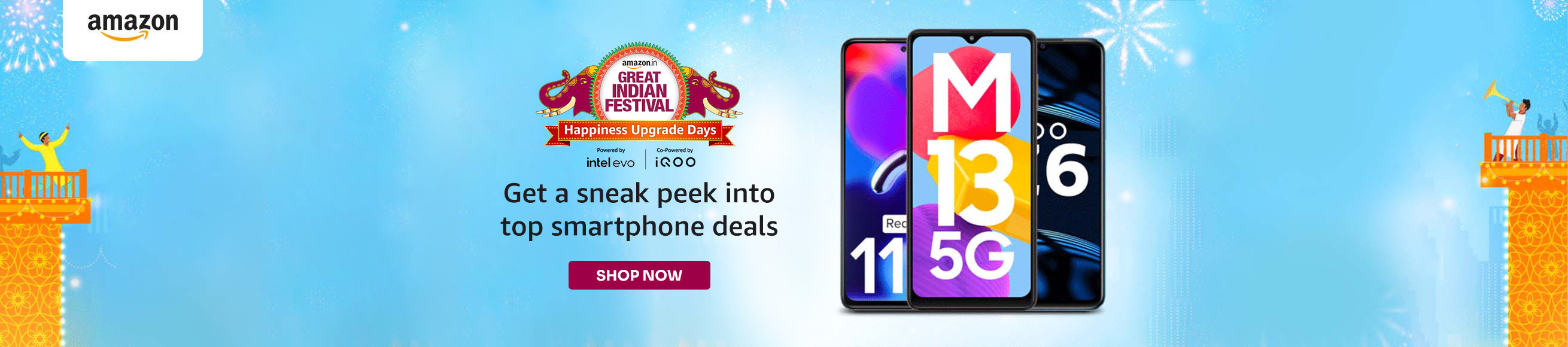 Amazon GREAT INDIAN FESTIVAL Offers on Mobile & Accessories - (Starts 23rd Sept)