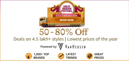  Upto 70% Off On Clothing, Footwear & Accessories