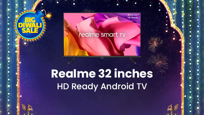 Realme 32 inches HD Ready Android | Limited Period Offer