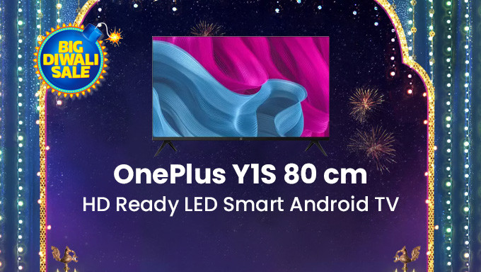 OnePlus Y1S 80 cm (32 inch) HD Ready LED Smart Android TV 