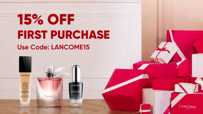 LANCOME PARIS | Flat 15% OFF On First Order