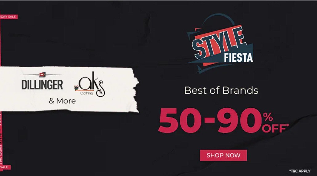 Style Fiesta Best Of Brands | 50 To 90% Off