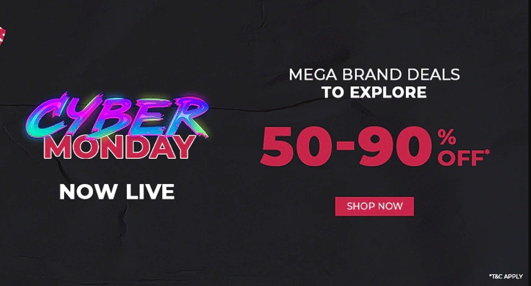 Cyber Monday Sale | 50 To 90% Off Fashion & Beauty Accessories
