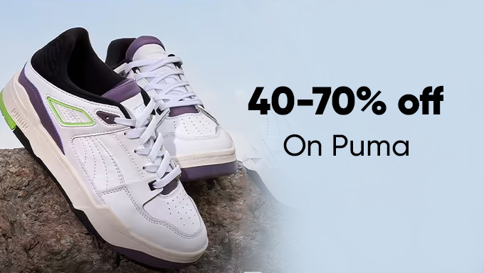 Puma Colection | Upto 40-70% OFF On Shoes 