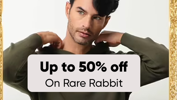 Upto 50% OFF On Rare Rabbit 