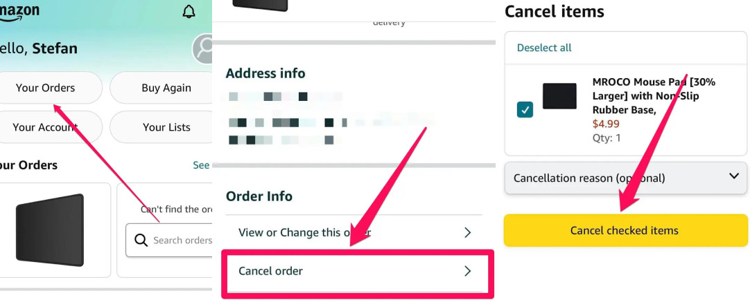 How To Cancel Order On Amazon Deatiled Steps Screenshots   Frame 1How To Cancel ShiOrder On Amazon  