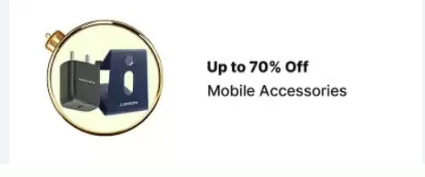 Upto 70% Off On Mobile Chargers & Cables 
