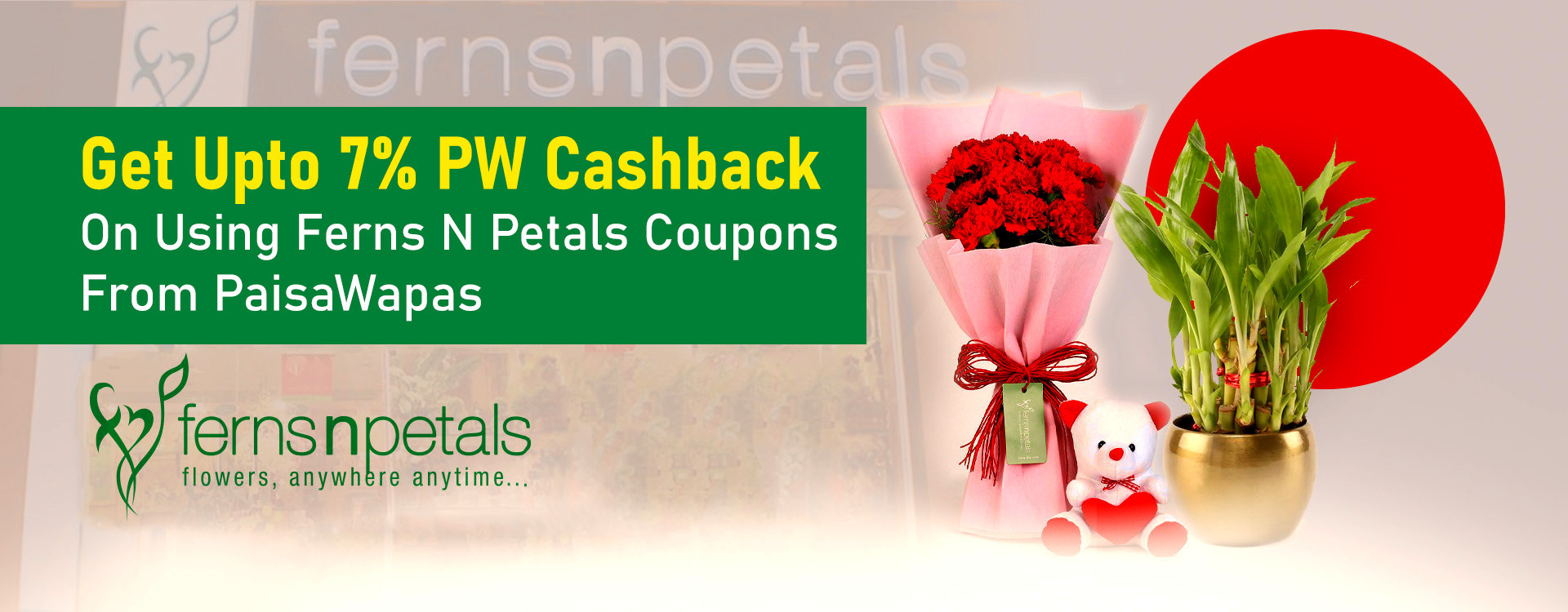 Ferns And Petals Coupons