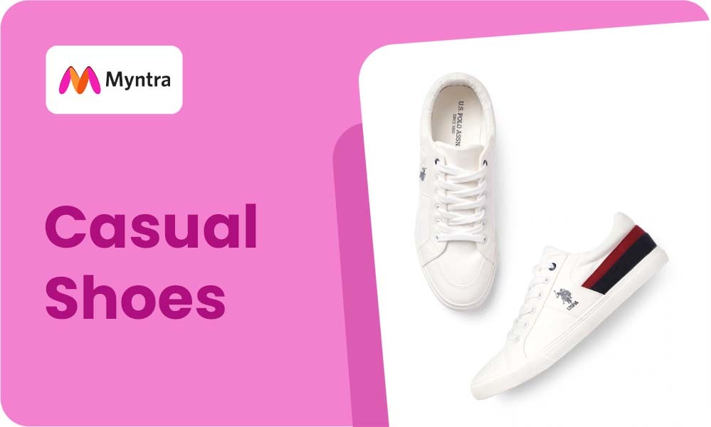 Upto 90% OFF On Flat & Casual Shoes For Men 