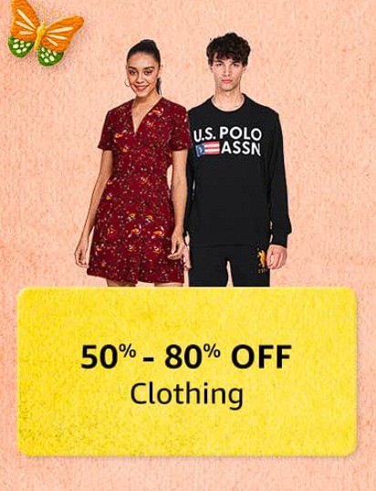 50 To 80% Off on Amazon Fashion 