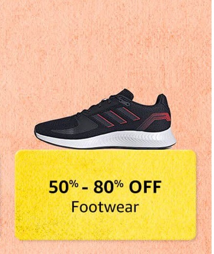 50 To 80% Off on Wide Range Of Footwear 