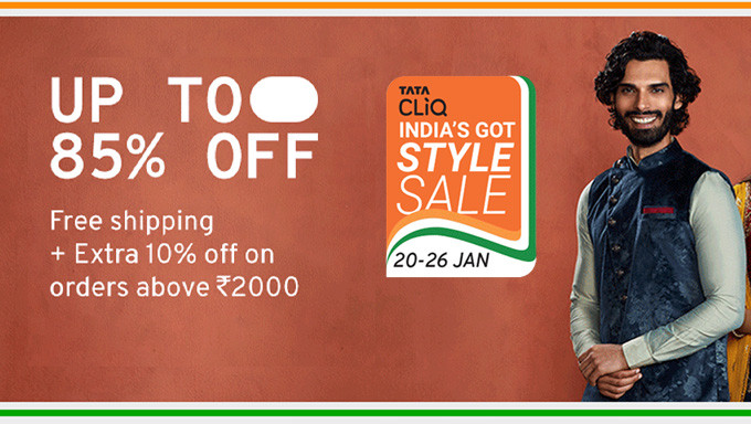 India's Got Style Sale | Upto 85% Off On Fashion & Lifestyle + Extra 10% Off 
