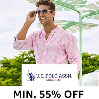 Min 55% Off US Polo Assn 