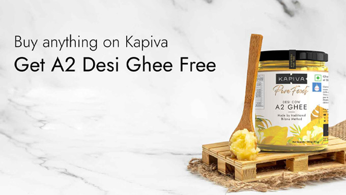 EXCLIUSIVE OFFER | Upto 40% + Extra 10% Off + Free A2 Desi Cow Ghee + Instant 5% Cashback