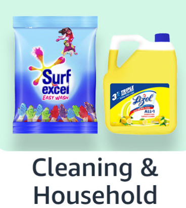 Upto 25% Off On Cleaning & Household