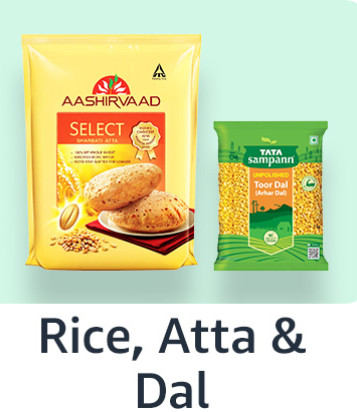 Upto 48% Off On Rice, Atta & Dal