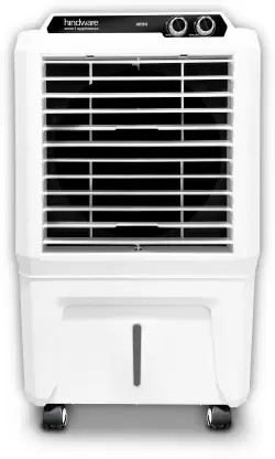Cooling Days | Hindware 45 L Room/Personal Air Cooler (Black & White, XENO)