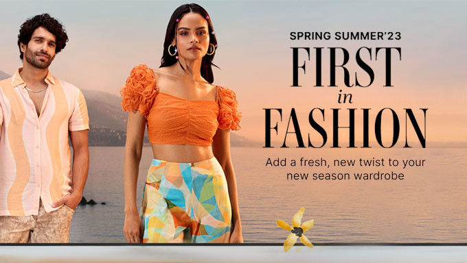First In Fashion | Upto 70% OFF On Big Brands + GET EXTRA 200 OFF On Your 1st Order