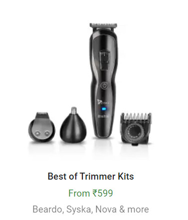 Best Selling Trimmers Starting At Rs 599 