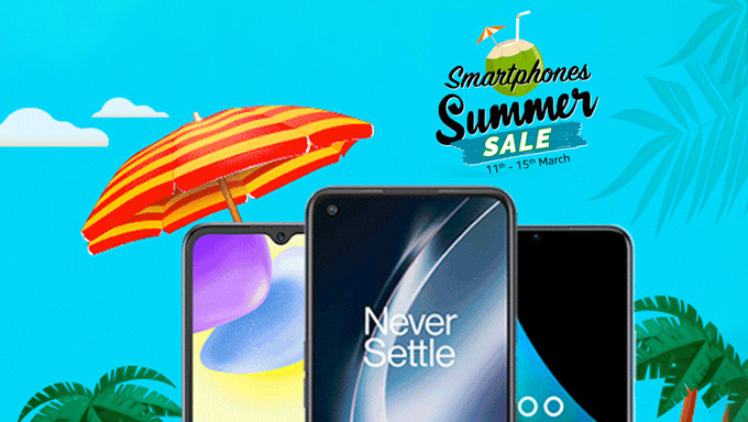Smart Phone Summer Sale| Upto 40% Off + Extra 10% Off On Selected Bank Card + No Cost EMI & Exchange Offers