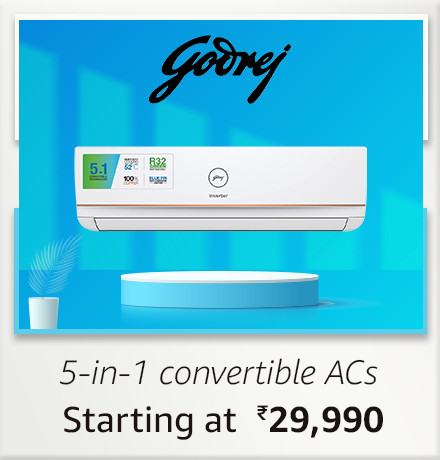 5 & 1 Convertible Ac's Starting At Rs.29,990